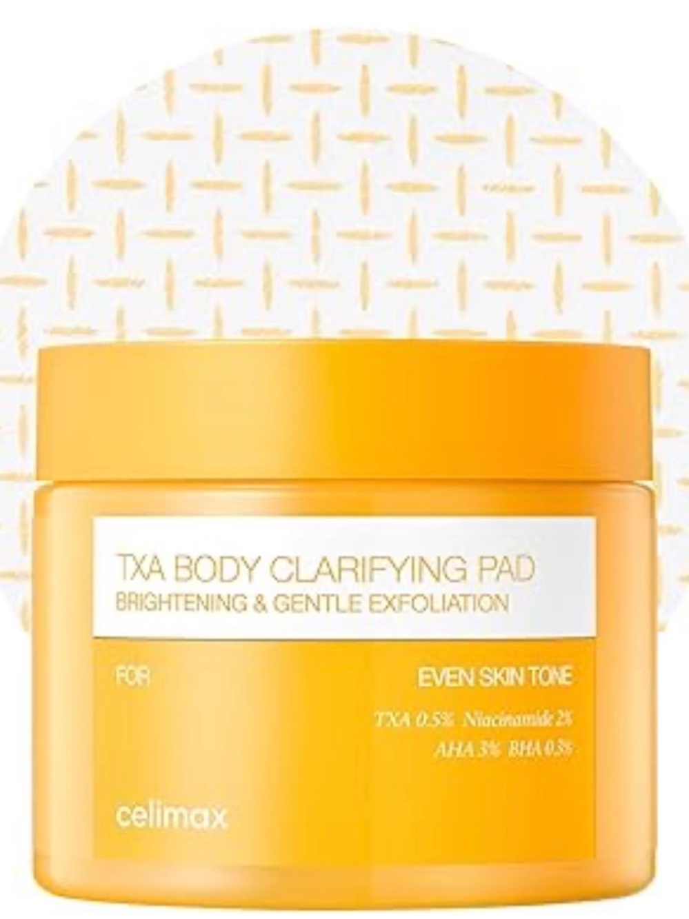 Celimax TXA Body Clarifying Pad — Brightening Exfoliating Pads
